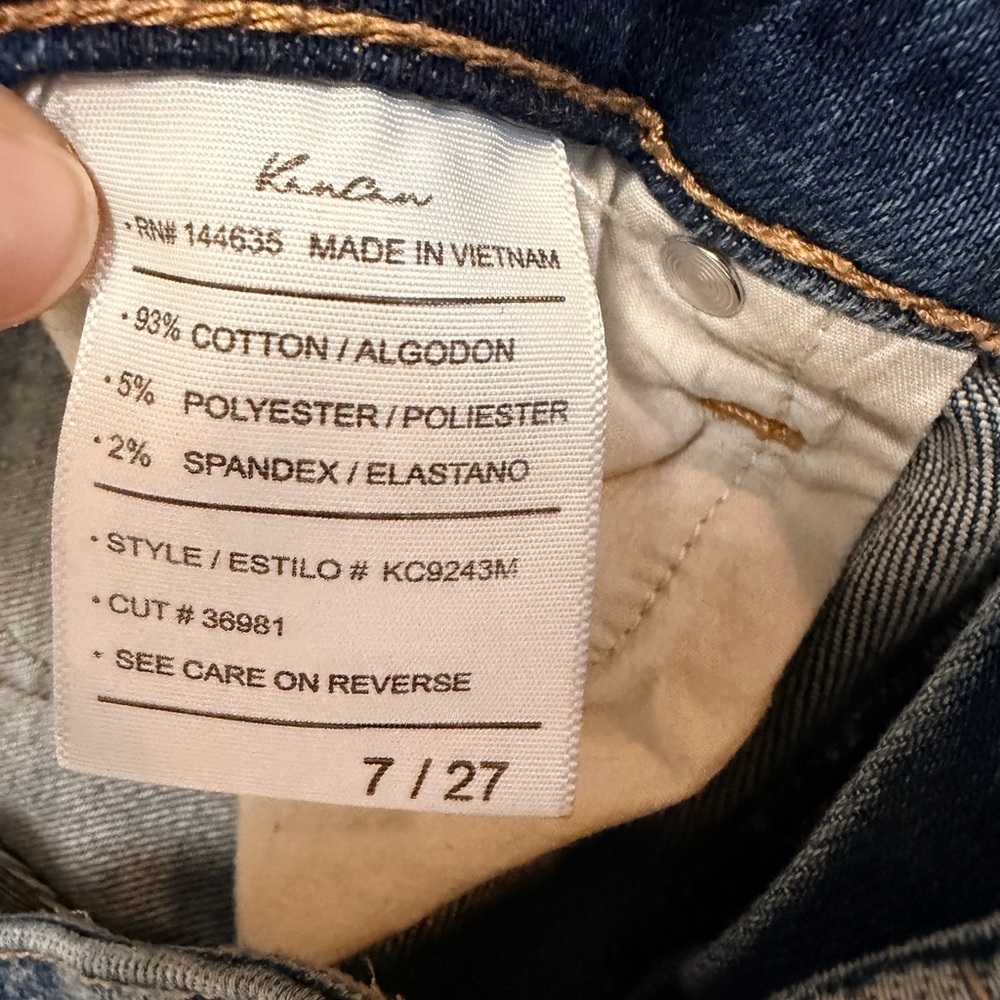 KanCan distressed skinny jeans 27 - Picture 5 of 5